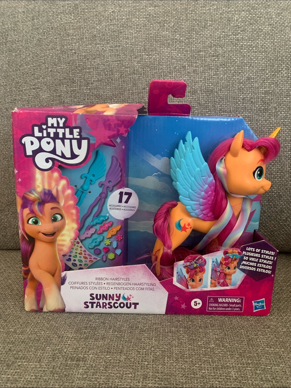 My Little Pony Sunny Starscout Ribbon Hairstyles New